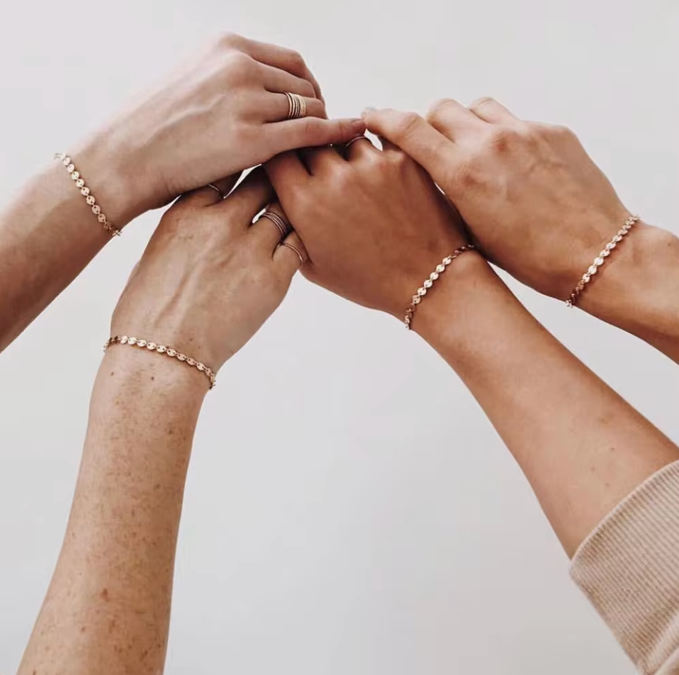 Coin Chain Bracelet