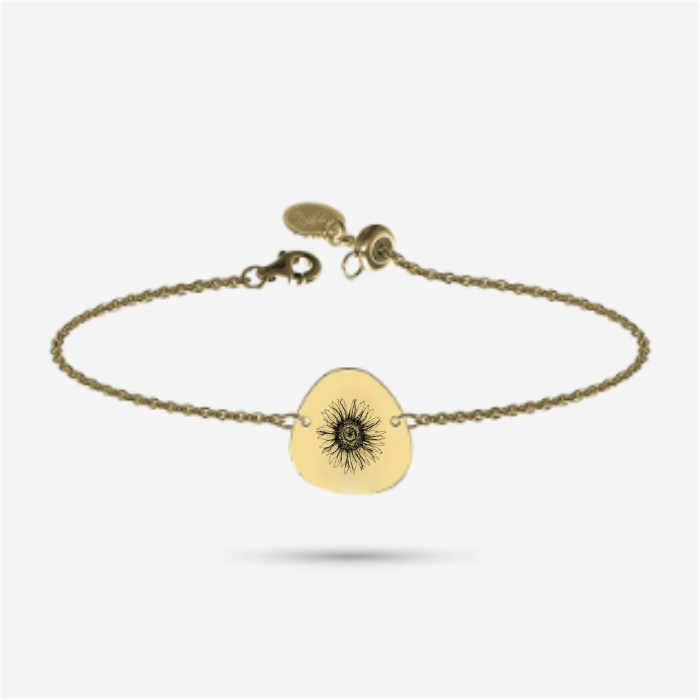 Sunflower Chain Bracelet