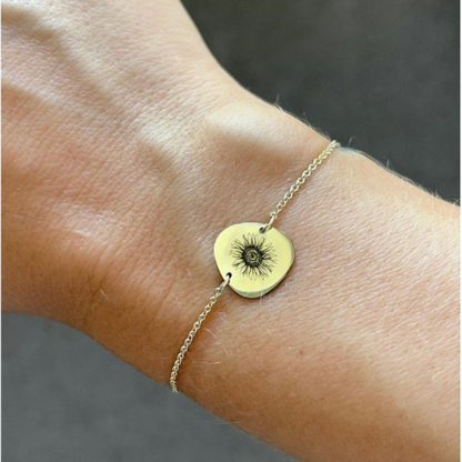 Sunflower Chain Bracelet