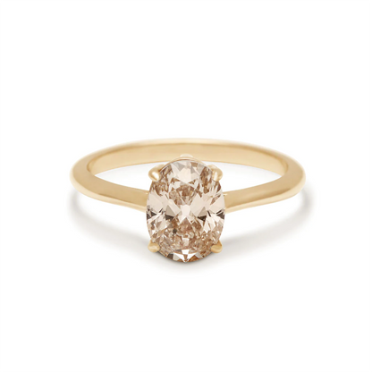 Oval Diamond Ring