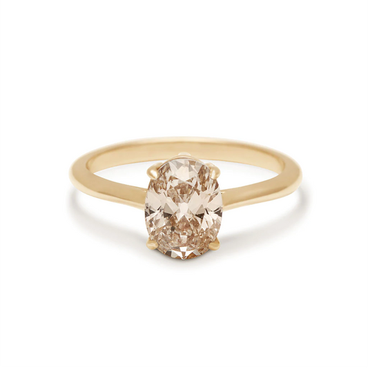 Oval Diamond Ring