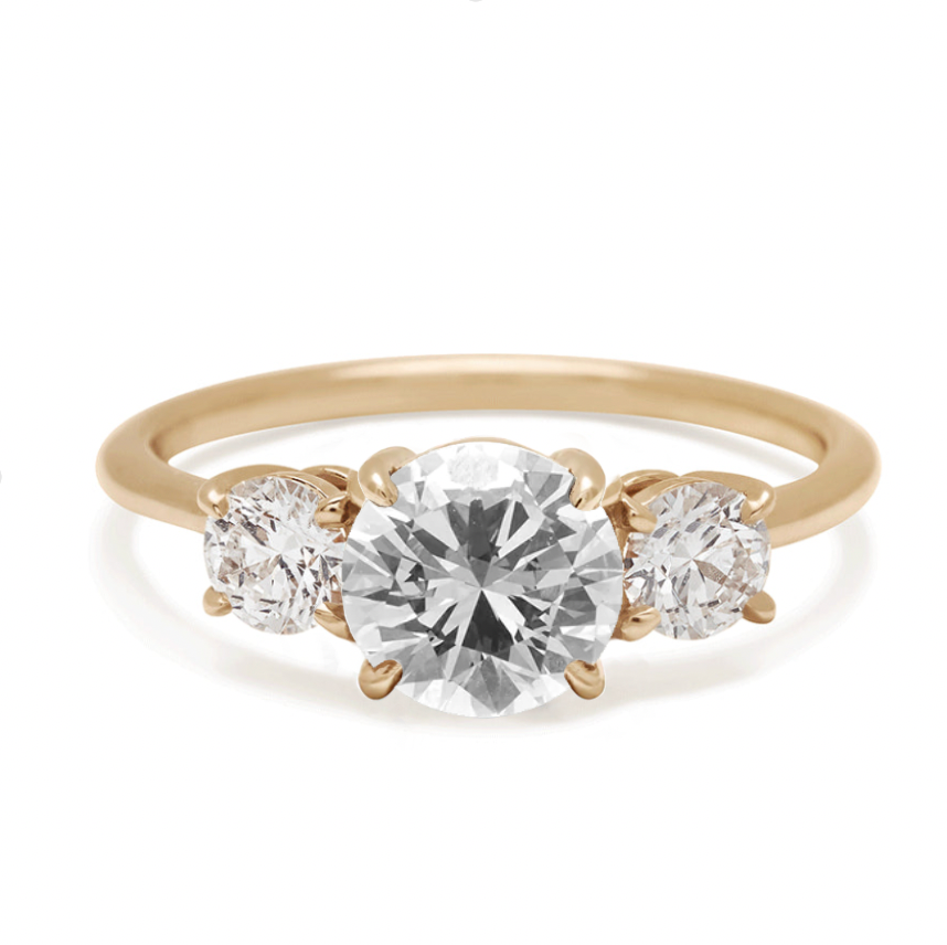 Tri-diamond Ring